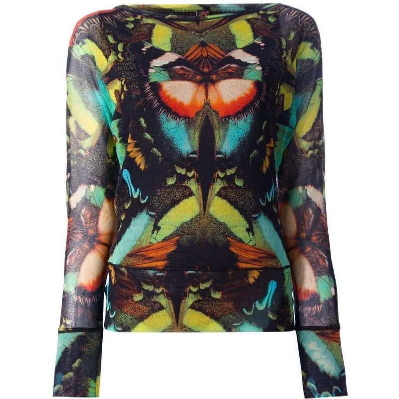 Butterfly Print Top