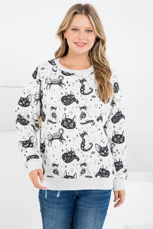 Crystal Cat Sweatshirt