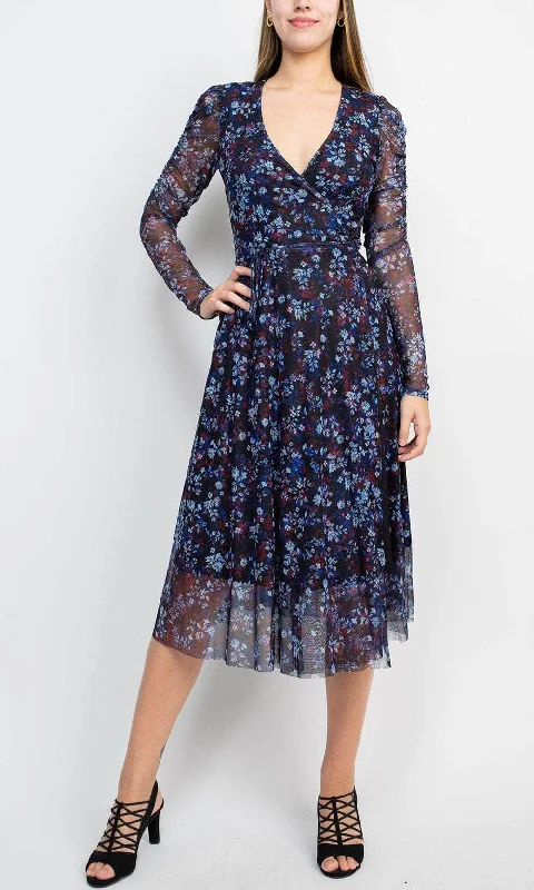 Sage Collective SU07D02 - Long Floral Dress