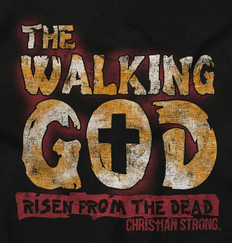 The Walking God Ladies T Shirt