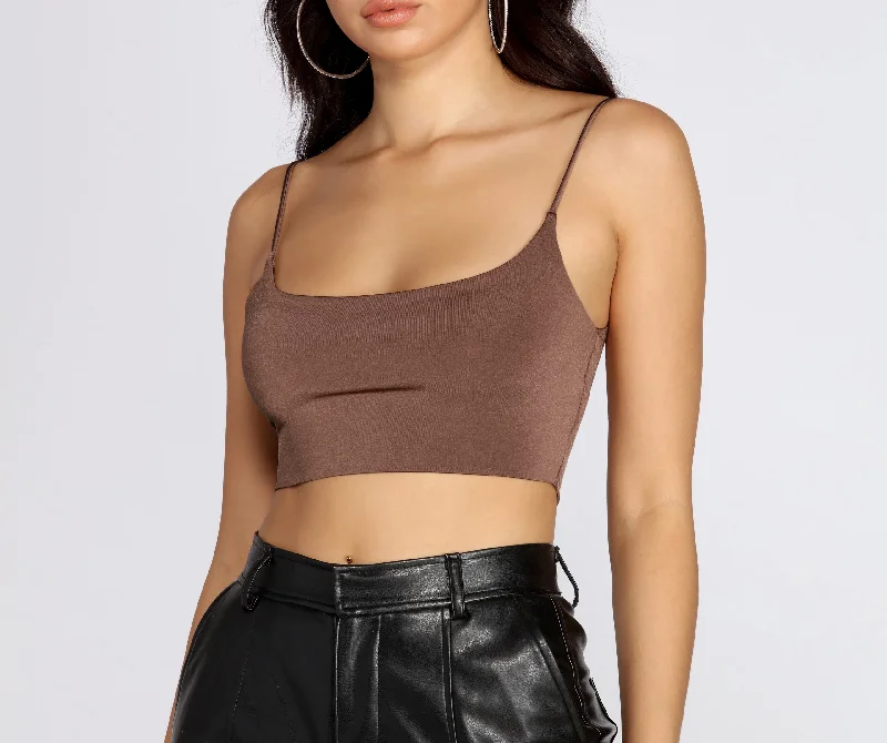 On Ice Seamless Crop Top