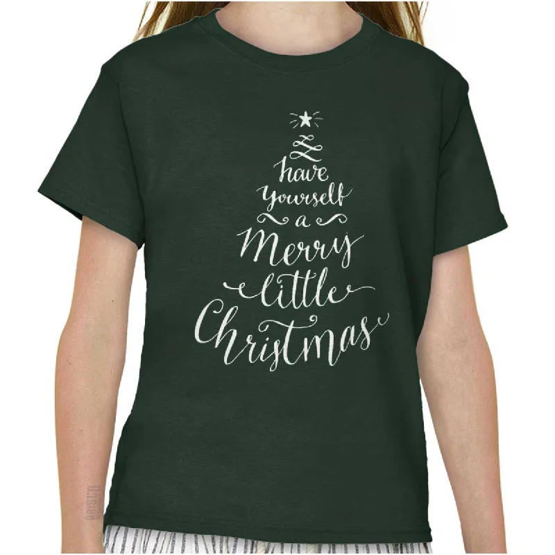 Merry Little Christmas Youth T-Shirt