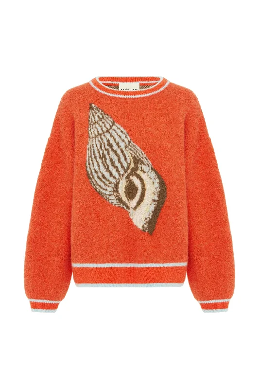 ALÉMAIS SEA STAR SHELL KNIT JUMPER