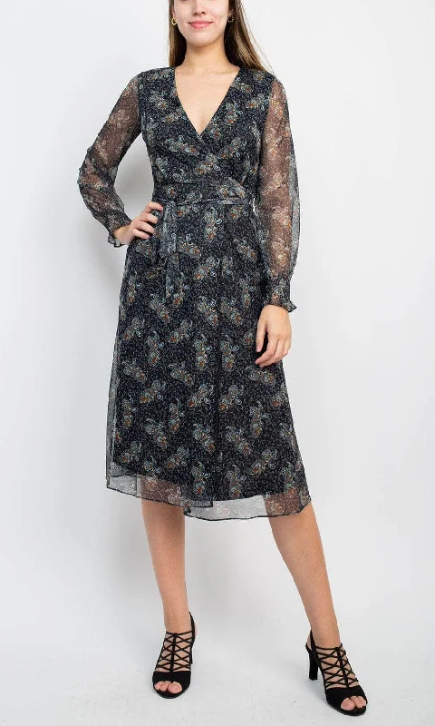 Sage Collective SU05D26 - Paisley A-Line Long Dress