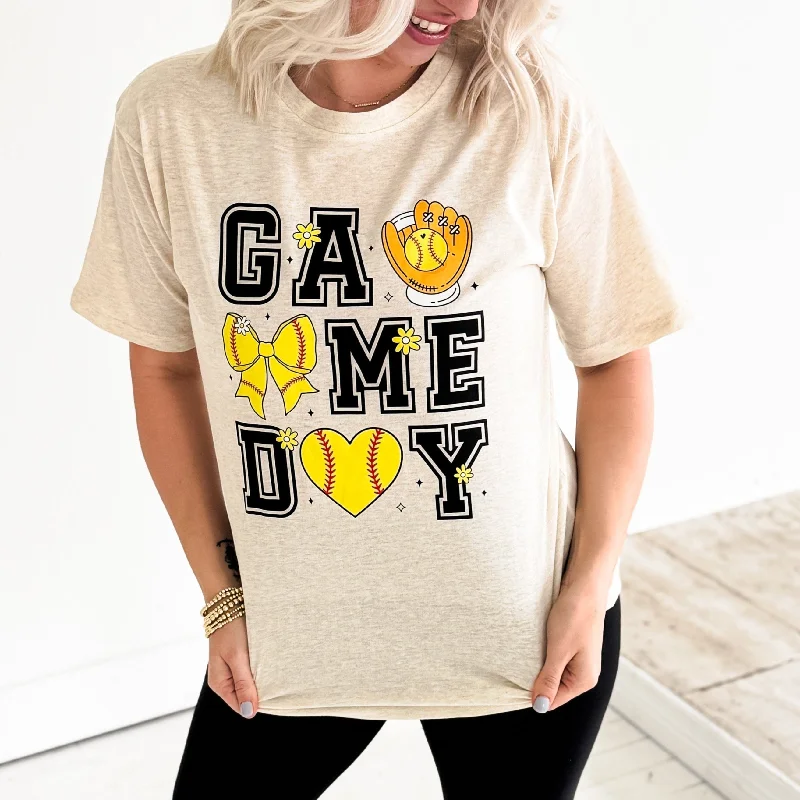 Game Day Softball Graphic Tee