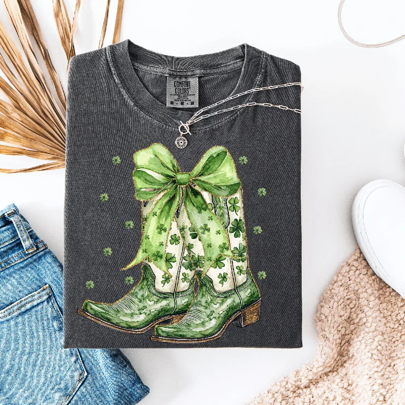 St. Patrick's Day Boots Graphic Tee