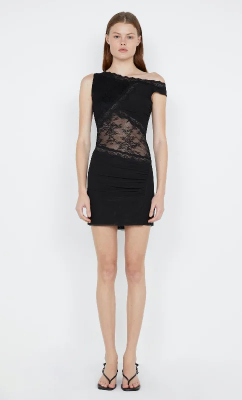 SASHAY MINI DRESS - BLACK