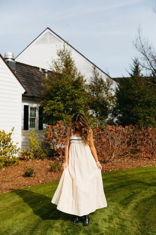 Haven Maxi Dress - Cream