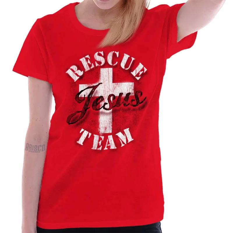 Rescue Team Ladies T Shirt